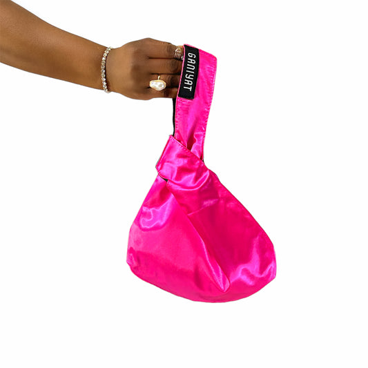 Japanese-Style Knot Bags- Pink